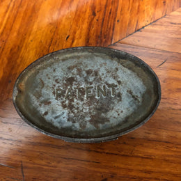 Antique Vesta Trinket Tin Box