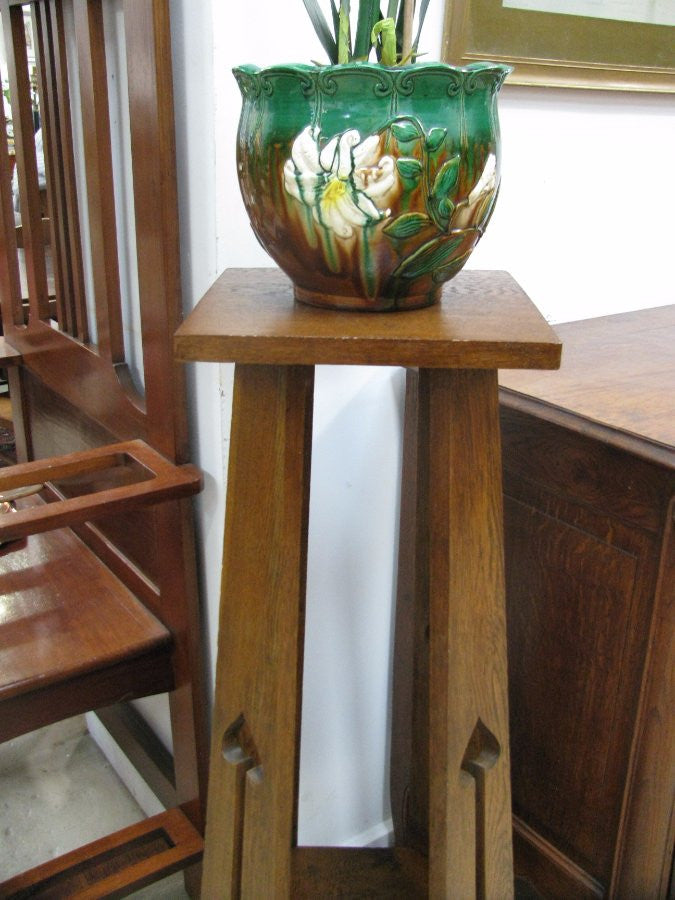 Arts And Crafts Pedestal | Antique & Vintage | Moonee Ponds Antiques | Australia Wide Delivery